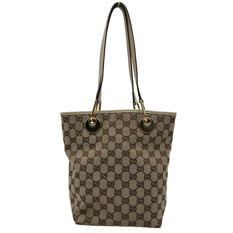 グッチ GUCCI GGキャンバス ハンドバッグ 120840 ベージュ GG