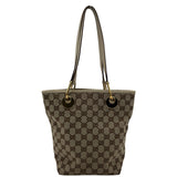 グッチ GUCCI GGキャンバス ハンドバッグ 120840 ベージュ GGキャンバス/レザー レディース ハンドバッグ