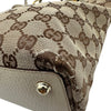 グッチ GUCCI GGキャンバス ハンドバッグ 120840 ベージュ GGキャンバス/レザー レディース ハンドバッグ