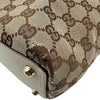 グッチ GUCCI GGキャンバス ハンドバッグ 120840 ベージュ GGキャンバス/レザー レディース ハンドバッグ