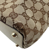 グッチ GUCCI GGキャンバス ハンドバッグ 120840 ベージュ GGキャンバス/レザー レディース ハンドバッグ