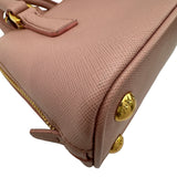 プラダ PRADA サフィアーノ ミニ ハンドバッグ BL0851 ピンク サフィアーノレザー レディース ショルダーバッグ