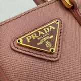 プラダ PRADA サフィアーノ ミニ ハンドバッグ BL0851 ピンク サフィアーノレザー レディース ショルダーバッグ