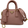プラダ PRADA サフィアーノ ミニ ハンドバッグ BL0851 ピンク サフィアーノレザー レディース ショルダーバッグ