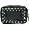 プラダ PRADA クリスタル スタッズ ミニカメラバッグ 1NF674 ブラック パテント レディース ショルダーバッグ