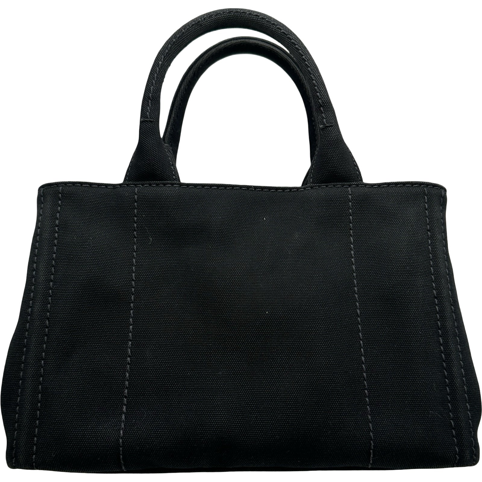 プラダ PRADA カナパミニ 1BG439 ブラック キャンバス レディース