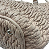 ミュウミュウ miu miu マテラッセ ナッパ クリスタル ハンドバッグ RN0896 ピンク レザー レディース ハンドバッグ
