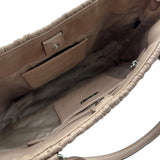 ミュウミュウ miu miu マテラッセ ナッパ クリスタル ハンドバッグ RN0896 ピンク レザー レディース ハンドバッグ