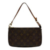 ルイ・ヴィトン LOUIS VUITTON ポシェット・アクセソワール M51980 ブラウン モノグラム/レザー レディース ハンドバッグ