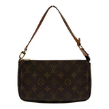ルイ・ヴィトン LOUIS VUITTON ポシェット・アクセソワール M51980 ブラウン モノグラム/レザー レディース ハンドバッグ