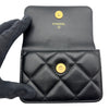 シャネル CHANEL フラップベルトバッグ AP1787 31番台 ブラック ゴールド金具 ラムスキン レディース ウエストバッグ