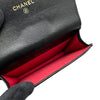 シャネル CHANEL フラップベルトバッグ AP1787 31番台 ブラック ゴールド金具 ラムスキン レディース ウエストバッグ