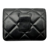 シャネル CHANEL フラップベルトバッグ AP1787 31番台 ブラック ゴールド金具 ラムスキン レディース ウエストバッグ