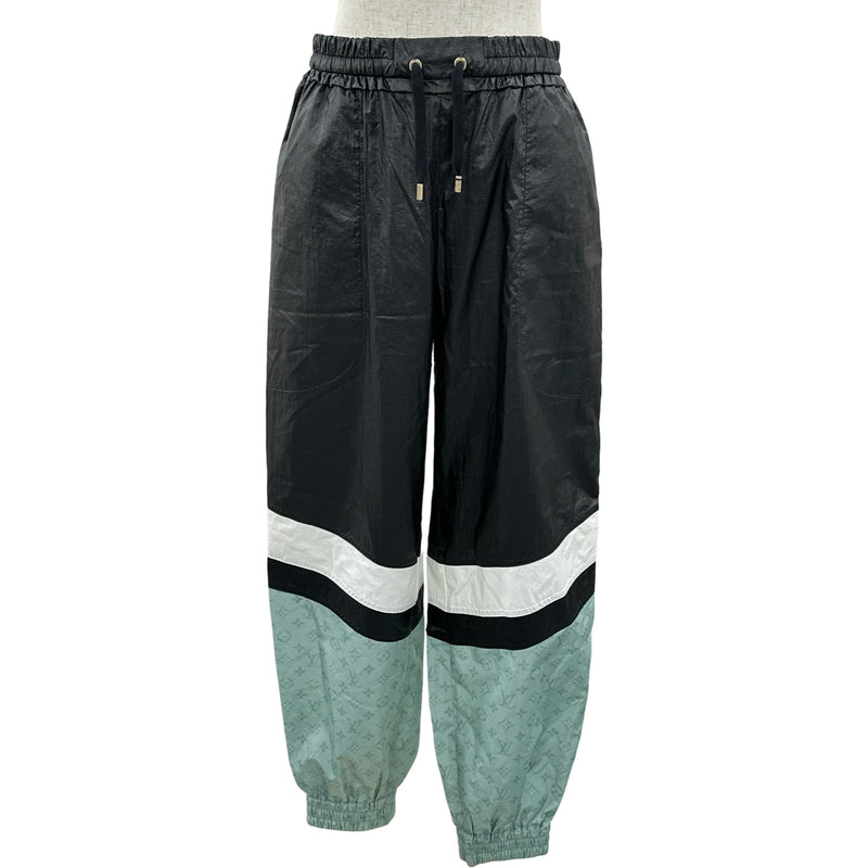 LOUIS VUITTON ナイロン ジョガーパンツ size34 ルイ・ヴィトン LOUIS VUITTON モノグラムナイロンジョガーパンツ