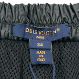 ルイ・ヴィトン LOUIS VUITTON モノグラムナイロンジョガーパンツ FRPX28 ブラック ナイロン レディース パンツ