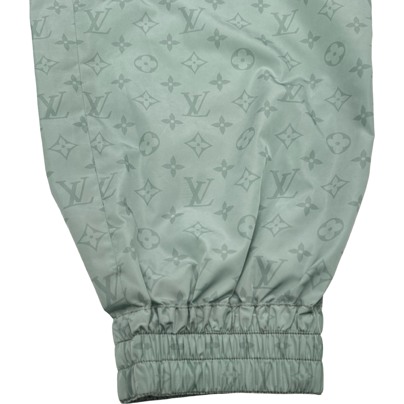 LOUIS VUITTON ナイロン ジョガーパンツ size34 ルイ・ヴィトン LOUIS VUITTON モノグラムナイロンジョガーパンツ