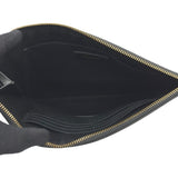 サンローラン SAINT LAURENT YSLロゴ クラッチバッグ 607779 ブラック カーフ メンズ セカンドバッグ