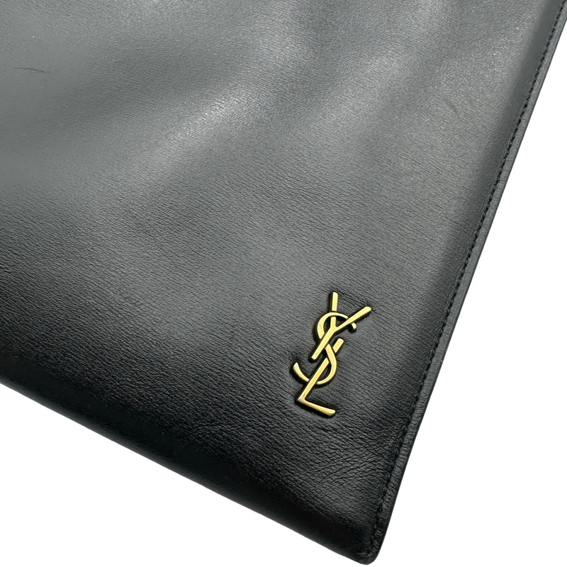 サンローラン SAINT LAURENT YSLロゴ クラッチバッグ 607779 ブラック