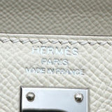 エルメス HERMES ケリー25 外縫い トリコロール Z刻印 ナタ/セサミ/ジョーヌプッサン シルバー金具 エプソン レディース ハンドバッグ