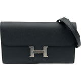 エルメス HERMES コンスタンストゥーゴー G刻印 ブラック シルバー金具 エプソン レディース ショルダーバッグ クラッチバッグ