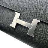 エルメス HERMES コンスタンストゥーゴー G刻印 ブラック シルバー金具 エプソン レディース ショルダーバッグ クラッチバッグ