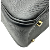 エルメス HERMES リンディ26 B刻 ブラック ゴールド金具 トリヨン レディース ショルダーバッグ
