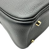 エルメス HERMES リンディ26 B刻 ブラック ゴールド金具 トリヨン レディース ショルダーバッグ