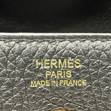 エルメス HERMES リンディ26 B刻 ブラック ゴールド金具 トリヨン レディース ショルダーバッグ