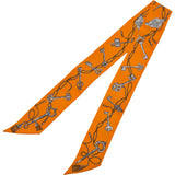 エルメス HERMES ツイリー LES CLES マルチカラー シルク レディース スカーフ