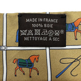 エルメス HERMES ツイリー 2022年秋冬コレクション Couvertures et Tenues de Jour マルチカラー シルク レディース スカーフ