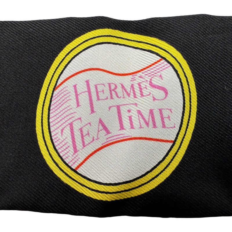 エルメス HERMES ツイリー TEA TIME マルチカラー シルク レディース