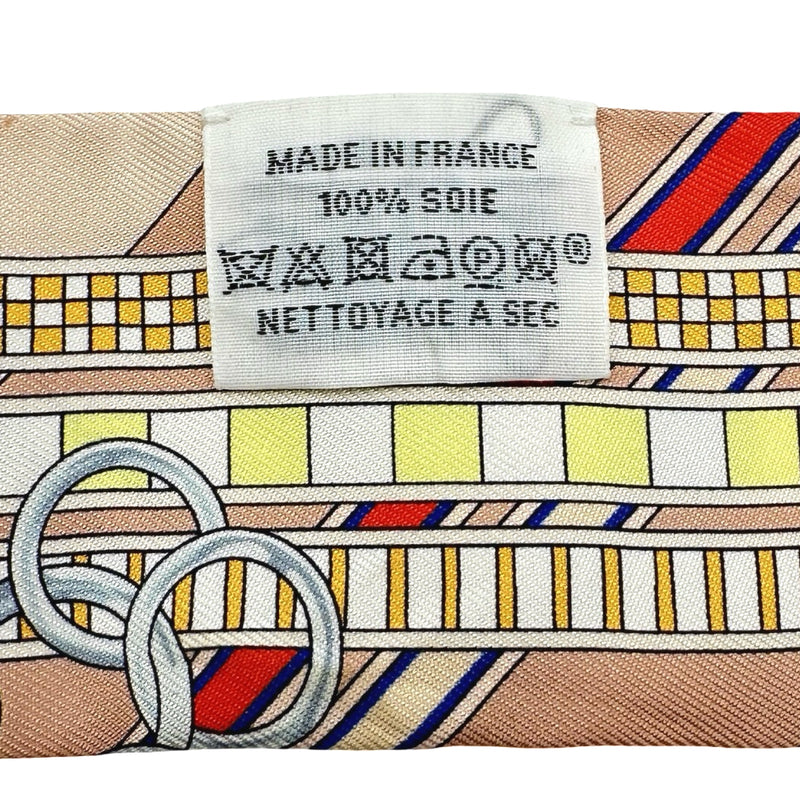エルメス HERMES ツイリー BRIDES ET GRIS GRIS マルチカラー シルク