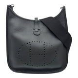 エルメス HERMES エヴリン3 PM W刻 ブラック シルバー金具 トリヨン レディース ショルダーバッグ