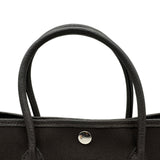 エルメス HERMES ガーデンパーティPM G刻 ブラウン/エベンヌ トワル/ネゴンダ レディース トートバッグ