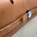 エルメス HERMES エールバッグアドPM □C刻 ベージュ シルバー金具 トワル/ハンター レディース リュック・デイパック