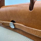 エルメス HERMES エールバッグアドPM □C刻 ベージュ シルバー金具 トワル/ハンター レディース リュック・デイパック