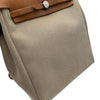 エルメス HERMES エールバッグアドPM □C刻 ベージュ シルバー金具 トワル/ハンター レディース リュック・デイパック