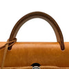 エルメス HERMES エールバッグアドPM □C刻 ベージュ シルバー金具 トワル/ハンター レディース リュック・デイパック
