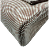 エルメス HERMES エールバッグジップPM W刻 エクリュ/エベンヌ ゴールド金具 トワル/ハンター レディース ショルダーバッグ