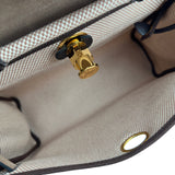 エルメス HERMES エールバッグジップPM W刻 エクリュ/エベンヌ ゴールド金具 トワル/ハンター レディース ショルダーバッグ