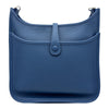 エルメス HERMES エヴリン3 PM K刻 ブルータイ シルバー金具 トリヨン レディース ショルダーバッグ