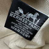エルメス HERMES ブリッドアブラック オ カレPM ベージュ トワル/ウール レディース ハンドバッグ
