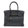 エルメス HERMES バーキン30 W刻 アルドワーズ シルバー金具 トゴ レディース ハンドバッグ