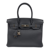 エルメス HERMES バーキン30 W刻 アルドワーズ シルバー金具 トゴ レディース ハンドバッグ