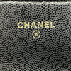 シャネル CHANEL トップハンドル ミニフラップバッグ AP4568 ブラック ゴールド金具 キャビアスキン レディース ショルダーバッグ