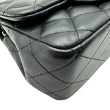 シャネル CHANEL ミニ マトラッセ A35200 29番台 ブラック ゴールド金具 ラムスキン レディース ショルダーバッグ