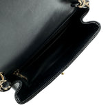 シャネル CHANEL ミニ マトラッセ A35200 29番台 ブラック ゴールド金具 ラムスキン レディース ショルダーバッグ
