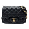 シャネル CHANEL ミニ マトラッセ A35200 29番台 ブラック ゴールド金具 ラムスキン レディース ショルダーバッグ