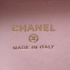 シャネル CHANEL スモール ヴァニティケース ピンク シャイニーカーフスキン レディース ショルダーバッグ