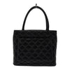 シャネル CHANEL 復刻トート A01804 5番台 ブラック ゴールド金具 キャビアスキン レディース トートバッグ